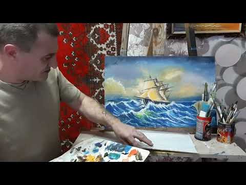 Супер идея для художников. Секреты художника самоучки. ЛАЙФХАК с палитрой! Многоразовая палитра.