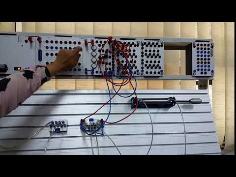 Module 5 electro pneumatic using TP 201 equipment