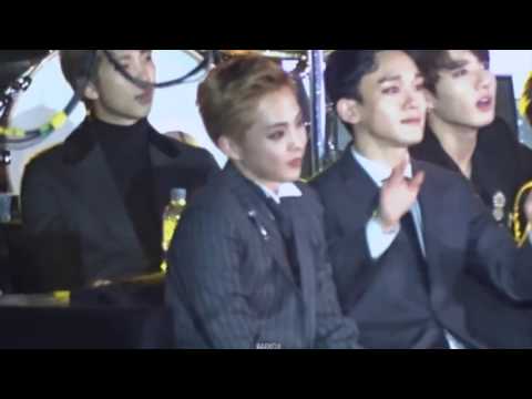 BTS & EXO Reaction to 10CM, Rosé (BLACKPINK), Jihyo (TWICE), Chanyeol (EXO) Acoustic SBS가요대전 2016