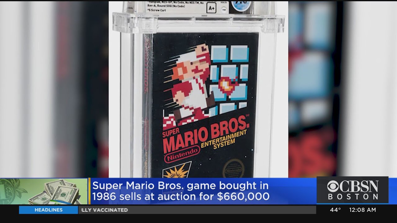 Unopened Super Mario Bros. Game From 1986 Sells For $660,000