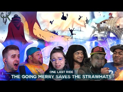 The Going Merry Saves The Strawhats ! Reaction Mashup