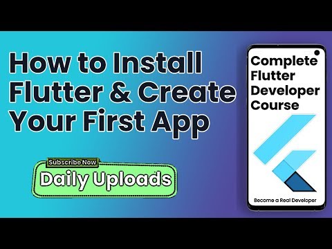 Flutter Tutorial for Beginners 1 Intro Setup