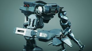 Robocop vs Ed 209: 3D Animation