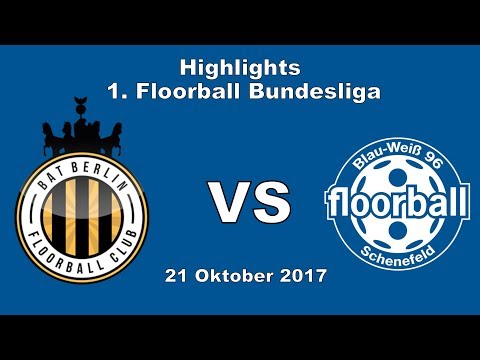 Floorball Highlights: BAT Berlin vs. Blau-Weiß 96 | 1. FBL, 5. Spieltag 17/18