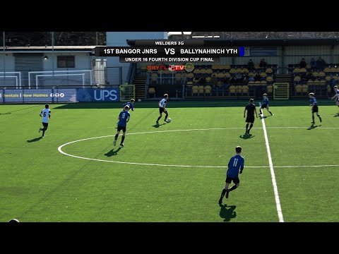 1st Bangor Juniors v Ballynahinch Youth - Under 16 Fourth Division Cup Final - March 2022
