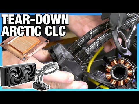 Arctic Liquid Freezer II Tear-Down & Disassembly vs. Asetek Design