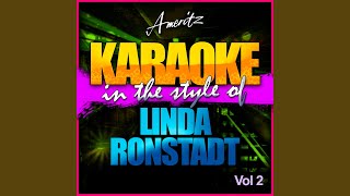 You Go to my Head (In the Style of Linda Ronstadt) (Karaoke Version)