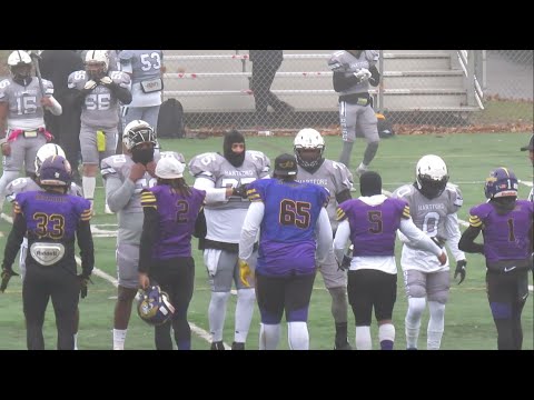 Brooklyn Pharaohs vs Hartford Rebels - Semi Pro Football Game - Harvest Bowl Championship - 12-11-21