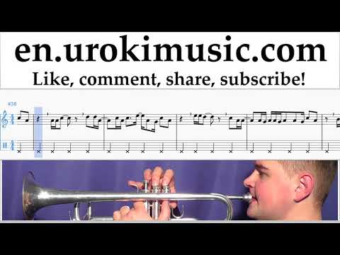 How to Play Trumpet Major Lazer & DJ Snake - Lean On Tabs Part#2 um-i352