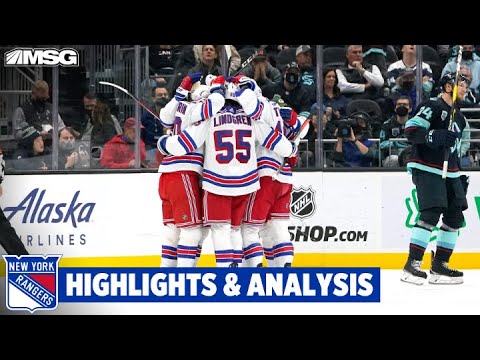 Rangers Defeat Kraken Behind Shesterkin's 32 Saves | New York Rangers