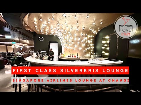 Lounge de primeira classe Singapore Airlines SilverKris no aeroporto de Changi