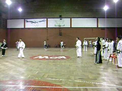 peleas TKD vs KARATE