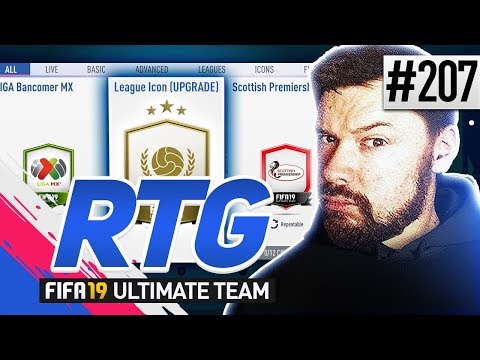 ICON CRAFTING VIA LEAGUE SBC!! - #FIFA19 Road to Glory! #207 Ultimate Team
