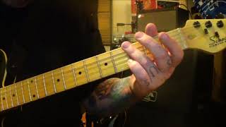Municipal Waste Slime & Punishment Guitar Lesson + Tutorial