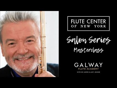 FCNY Salon Series: Sir James Galway Masterclass at Kaufman