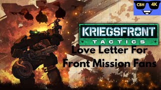 If You Love Front Mission Then Check This Out | Kriegsfront Tactics Trailer Breakdown |