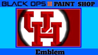 Black Ops 3 - University Of Houston Emblem Tutorial