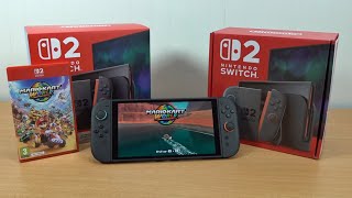 Nintendo Switch 2 Unboxing, Pro 2 Controller & Let's Play Mario Kart World!