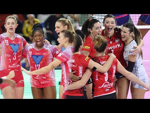 ALL "LONG RALLY" of the DERBY Milano-Busto Arsizio | Lega Volley Femminile 2022/23