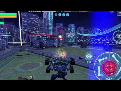 War Robot Typhoon Hack - Wiping Mode ( Spammed too fast, and caused lag)