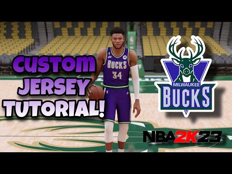 MILWAUKEE BUCKS 2022-23 CLASSIC JERSEY TUTORIAL! NBA2K23 MYTEAM!