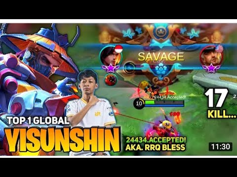 TOP 1 GLOBAL YSS | Perfect Savage!!! [ Unstoppable  Yi Sun Shin] top 1 glabal gameplay