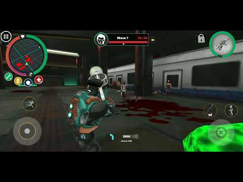 How to fight with zombie in rope hero vice town