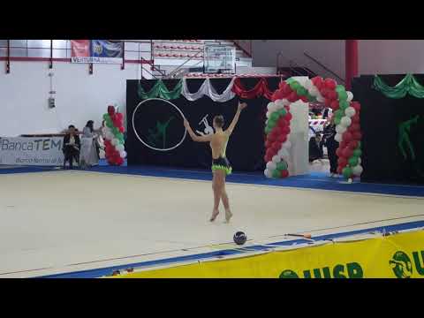 Battisti Francesca - cerchio - Campionato Nazionale UISP 2019