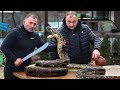 SNAKE On The GRILL Snake Shish KEBAB GEORGY KAVKAZ