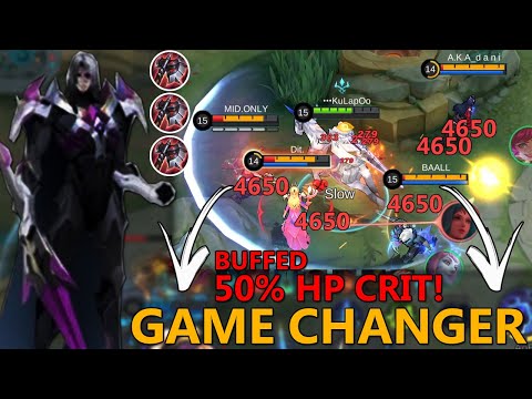 SAVAGE! LEOMORD New 50% HP CRIT! A Game Changer Changes is Coming | MLBB
