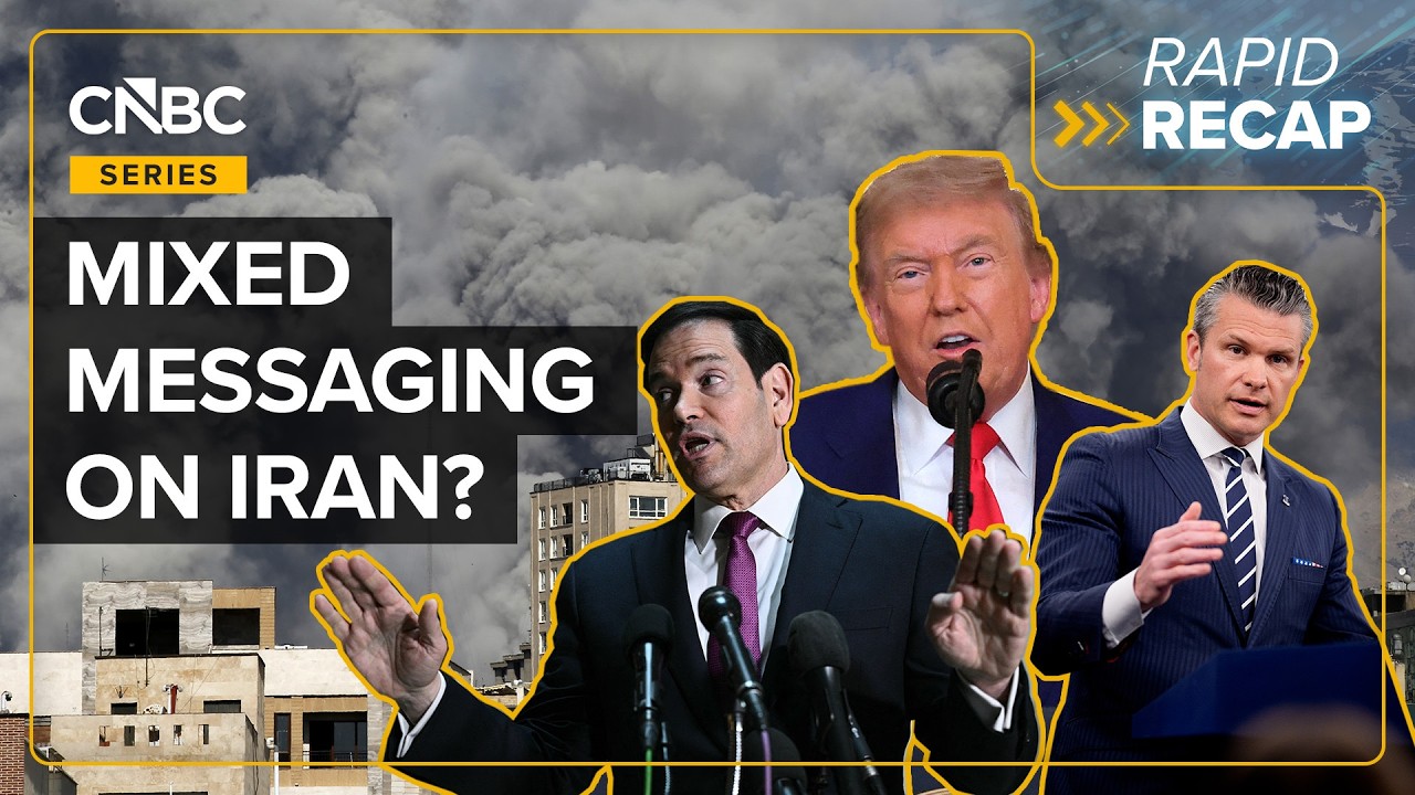 The Trump Administration's Mixed Messaging On Iran War