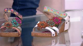 L'Artiste by Spring Step Wedge Sandals - Delight on QVC