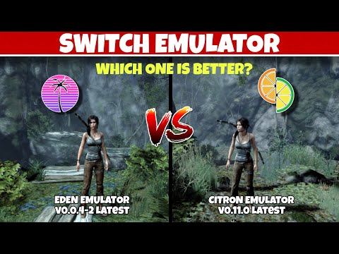 TOMB RAIDER DEFINITIVE EDITION Comparison on Android | Eden Emulator vs Citron Emulator Latest