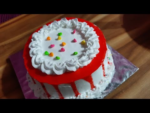 Ice cake finishing tutorial -cake icing