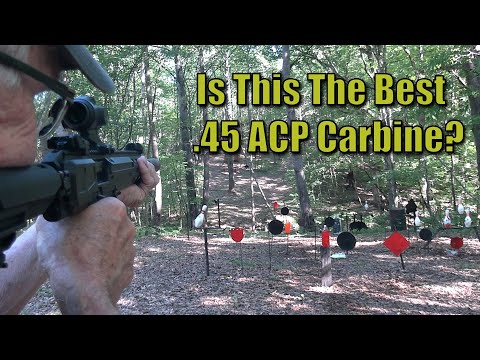 Hickok45 Shoots A Ruger LC Carbine .45 ACP