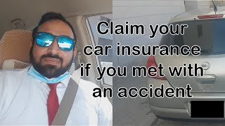 How to claim car insurance in UAE