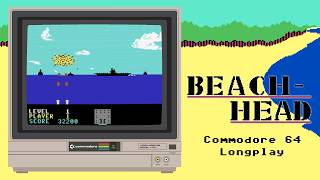 Beach-Head (C64) – Complete Playthrough | No Commentary Longplay