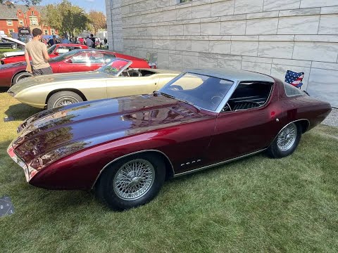 Thumbnail for 1963 Ford Cougar II at Detroit Concours 2023 by Ford Cougar