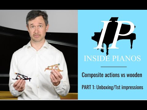 Composite vs Wooden piano action parts