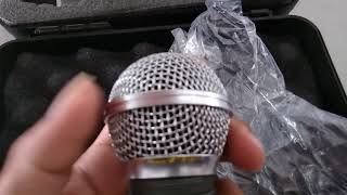 Video thumbnail for microfone Santo Ângelo Sas 58C by Vulcano Som