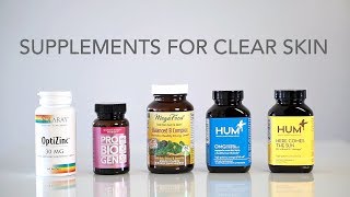 5 Best Supplements For Clear Skin