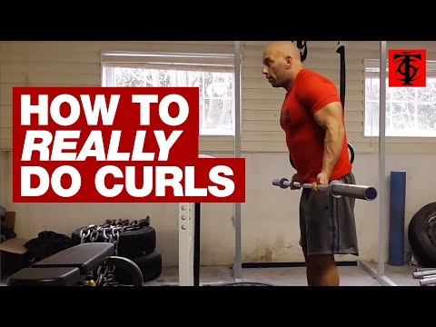 Barbell Curl: Good vs. Bad Form