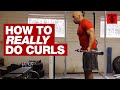 Barbell Curl Good Vs Bad Form