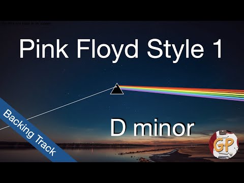 Pink Floyd Style 1 Backing Track D minor bpm70
