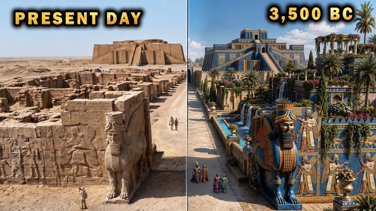 How Mesopotamia's Megastructures Actually Looked: Sumer, Babylon, Akkad