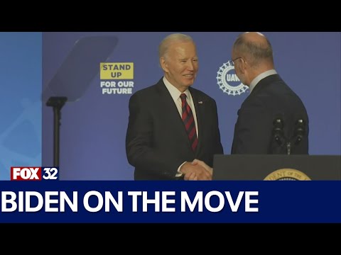 Biden courts Teamsters union vote in Washington meeting