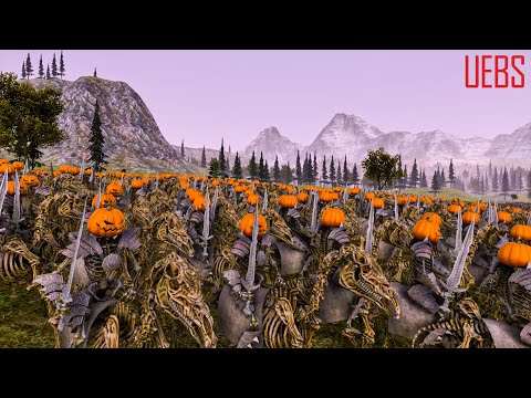 20000 Hallowmans VS 17000 Wild Mans. Ultimate Epic Battle Simulator 2  UEBS 2