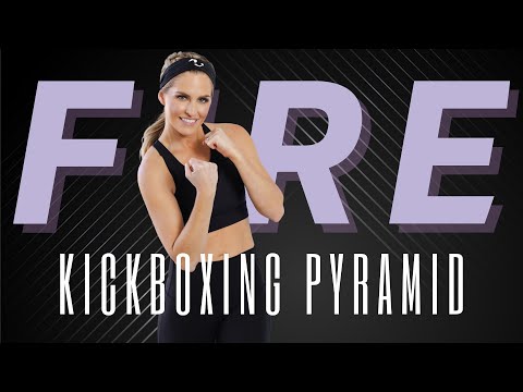 30 Minute Kickboxing Pyramid Stack | February Fire Day #14