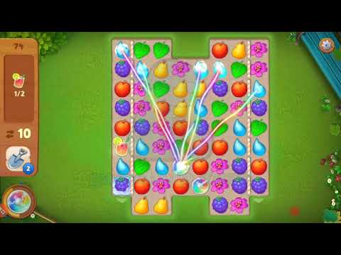 Gardenscapes New Updated Walkthrough Level 74