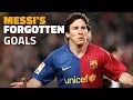 Messi's 25 best goals that you won't remember